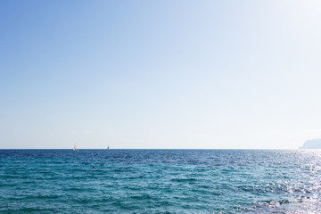 Fototapeta premium blue mediterranean