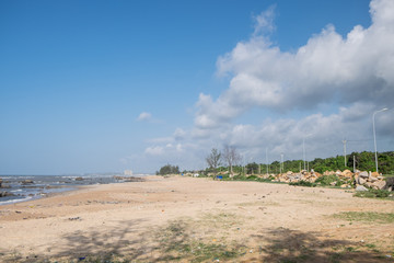 The road to Phan Thiet, Vietnam. Phan Thiet is one of the most famous location in South Vietnam