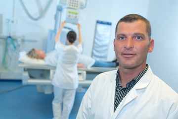 Obraz premium Portrait of male doctor