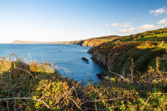 Wales west coast near Fishguard.