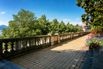 A beautiful place to relax in the garden of a beautiful mansion