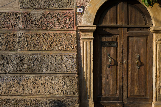 Old door in Verona