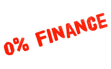 Zero percent finance sticker. Authentic design graphic stamp.