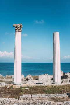 The ancient town of Tharros, Sardinia - Italy