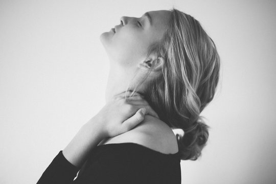 Beautiful Girl Black and White