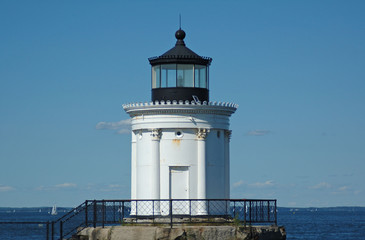 Fototapeta na wymiar Portland Breakwater Lighthouse
