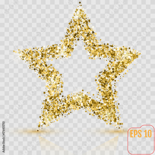Golden Glitter Star Of Many Small Stars Vector Banner On White Background Gold Template Star For Banner Card Vip Exclusive Certificate Gift Luxury Privilege Voucher Store Present Shopping Wall Mural Writerfantast Golden Glitter Star Of Many Small Stars Vector Banner On White Background Gold Template Star For Banner Card Vip Exclusive Certificate Gift Luxury Privilege Voucher Store Present Shopping Wall Mural Writerfantast