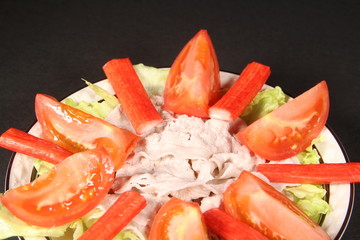 豚しゃぶサラダ