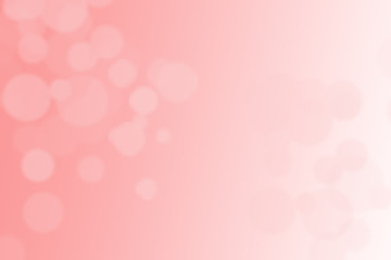 Bokeh Background red