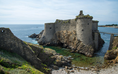 Vieux château Ile d'Yeu Vendée France