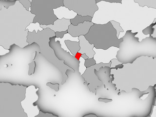 Map of Montenegro
