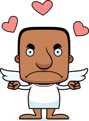 Cartoon Angry Cupid Man