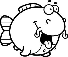 Hungry Cartoon Catfish
