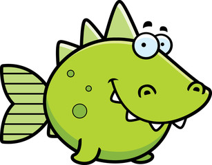 Prehistoric Fish Smiling