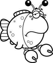 Crying Cartoon Imitation Crab © corythoman