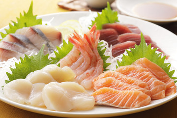 刺身　Japanese sashimi