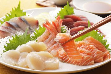 刺身　Japanese sashimi