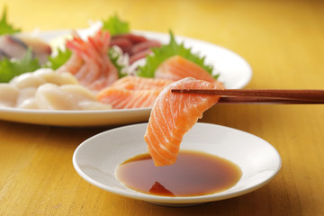刺身　Japanese sashimi
