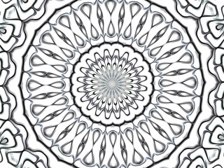 Silver Star Kaleidoscope