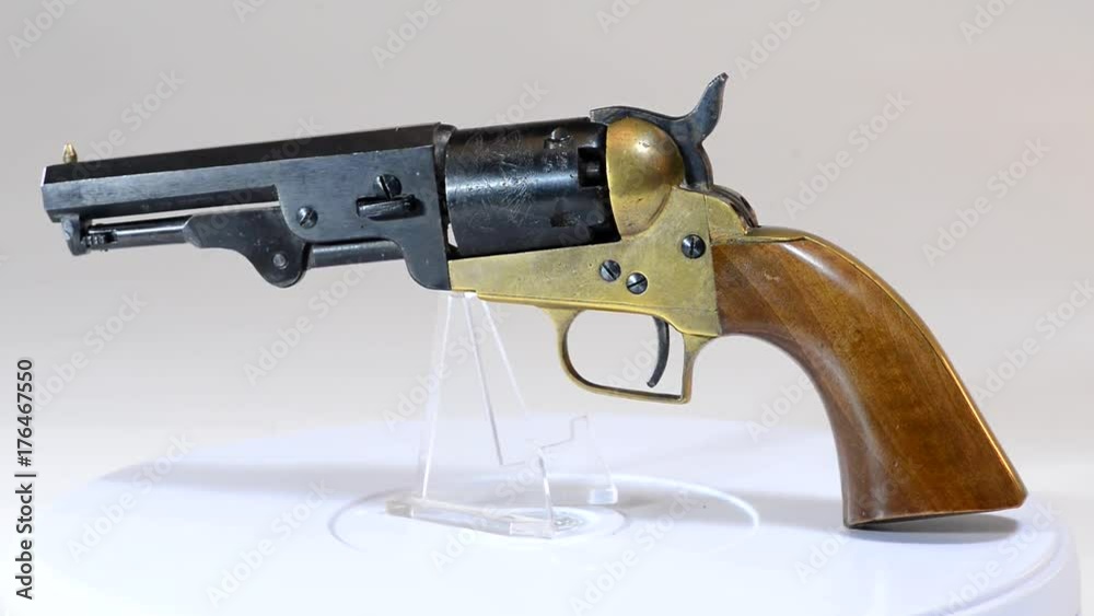 Poster Western Cowboy pistol.