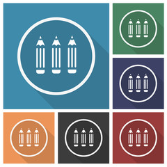 Button - Set - Schatten - Stifte