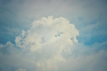 Blue sky so beautiful