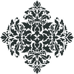 ornament illustration floral pattern decoration