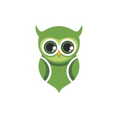 green owl logo