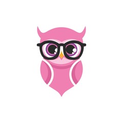owl with glasses