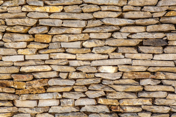 Pattern of stone wall decorative surfaces