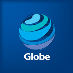 vector logo globe