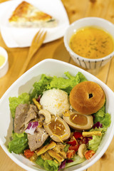 nuts salad