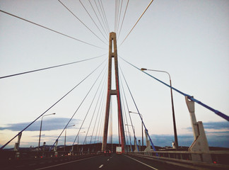 Русский мост.  Владивосток