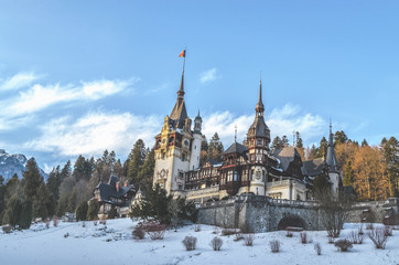 Obraz premium Peles Castle, Romania