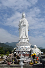 Obraz premium The statue of Lady Buddha of Danang, Vietnam
