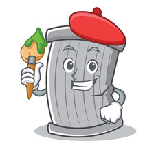 Artist trash character cartoon style © kongvector