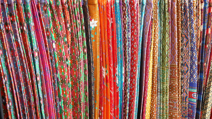 Colorful Sarongs with Assorted Patterns
