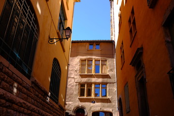 Dans la vieille ville, Lyon, France