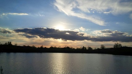 Fototapeta na wymiar vista lago