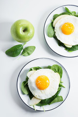 healthy green salad dish