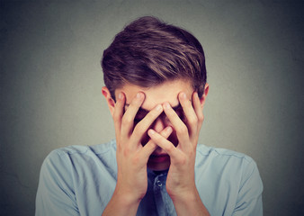 portrait of a desperate man