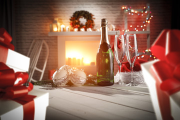 xmas time and desk space 