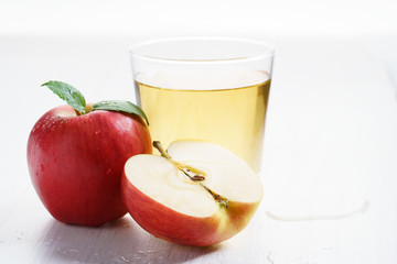 red apple juice