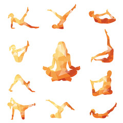 illustration yoga