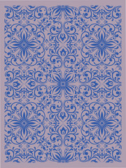 Seamless background in the style of Damascus. Vintage ornament. Use for wallpaper, printing on the packaging paper, textiles.