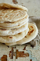 Stack of Flat bread