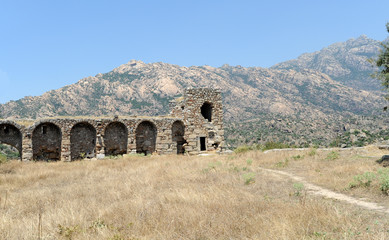 Fototapeta na wymiar Le château byzantin d'Héraclée en Anatolie