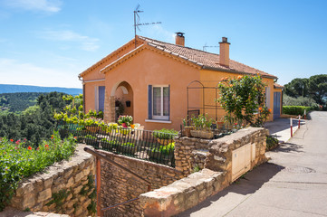 Village of Roussillon in the Provence