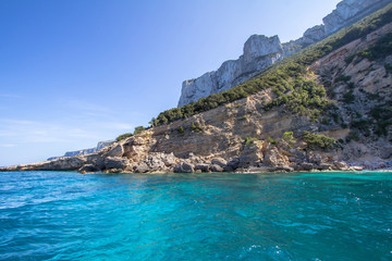 Fototapeta premium Cala Mariolu beach on the Sardinia island, Italy