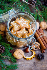 Gingerbread Christmas cookies